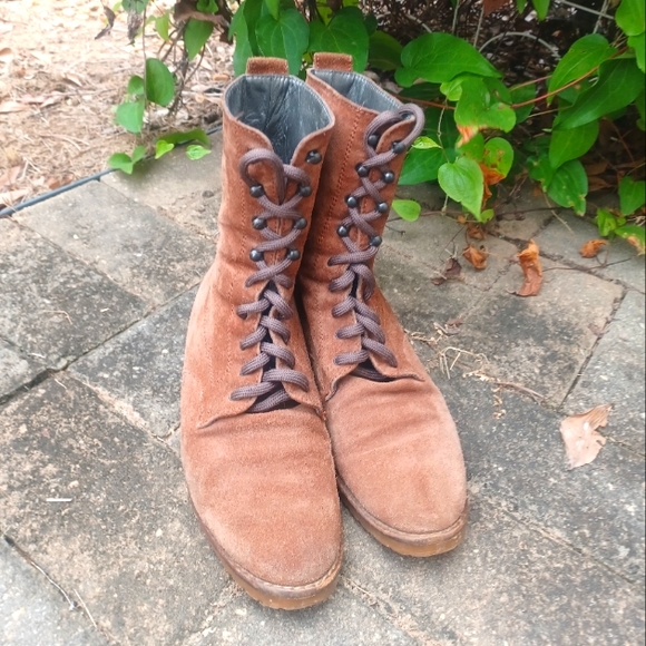 Marc Cain Lace-up Boots 36 - Picture 2 of 8